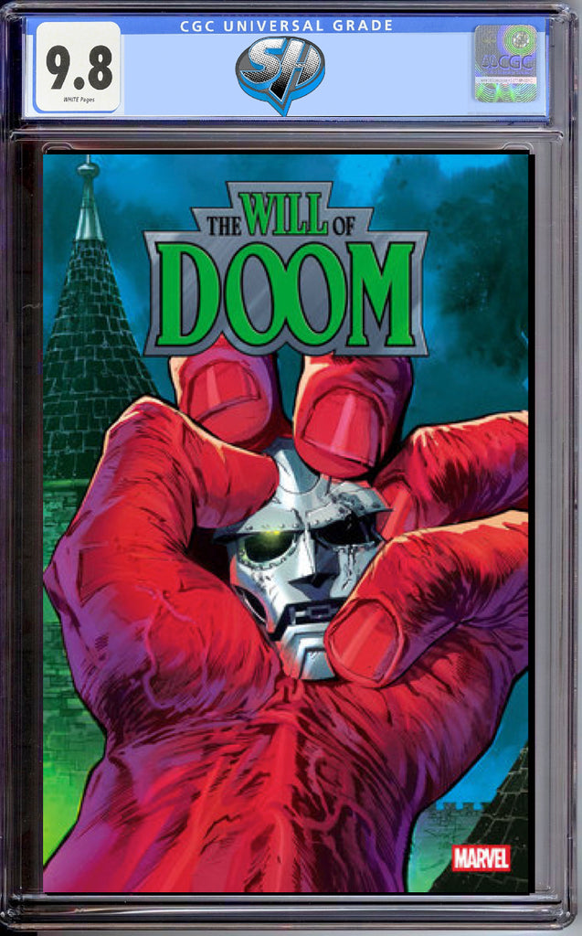 WILL OF DOOM 1 COVER A SCHARF CGC 9.8 Pre-Sale
