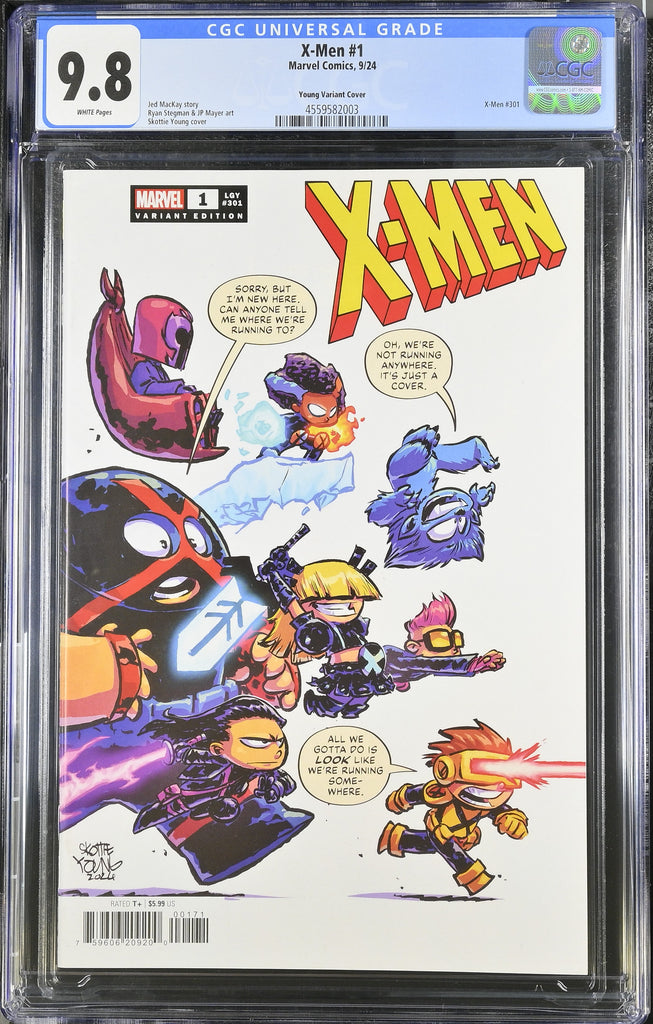 X-Men 1 Skottie Young Variant GC 9.8