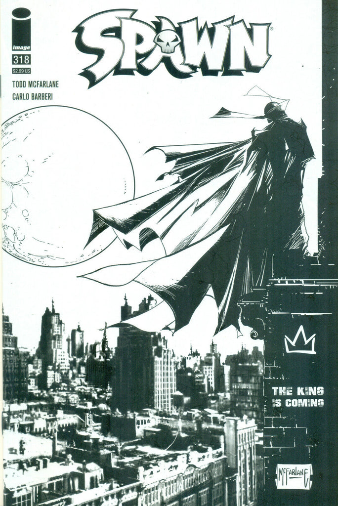 Spawn 318 Cover D 1:5 B&W McFarlane Variant (Ungraded)