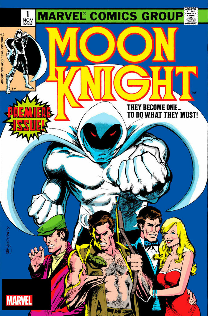 Moon Knight 1 Facsimile Variant (Ungraded)
