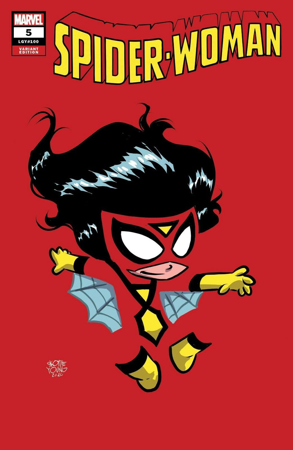 Spider-Woman 5 Skottie Young Variant (Ungraded)