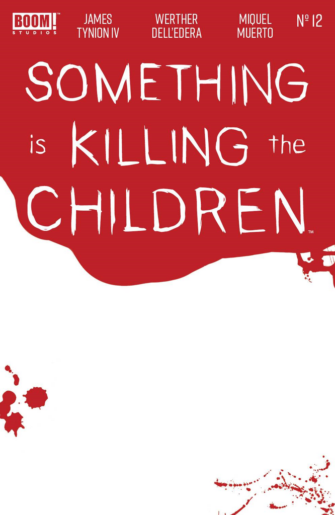Something is Killing the Children 12 Blank Sketch Variant (Ungraded)