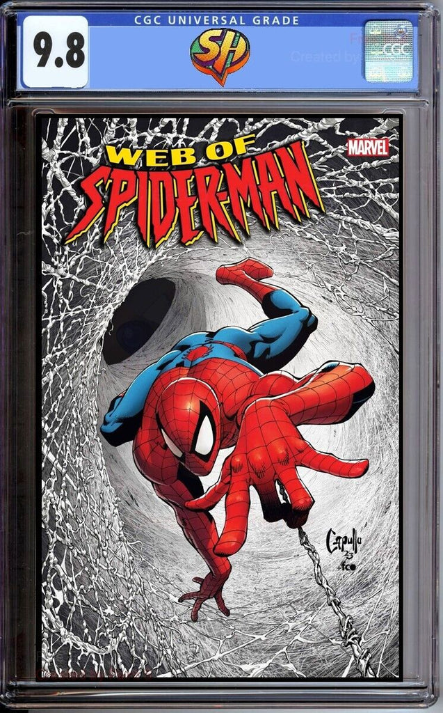 Web of Spider-Man 1 Cover A CGC 9.8 218