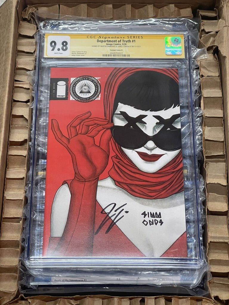 Department of Truth 1 Frison Variant CGC 9.8 SS X2