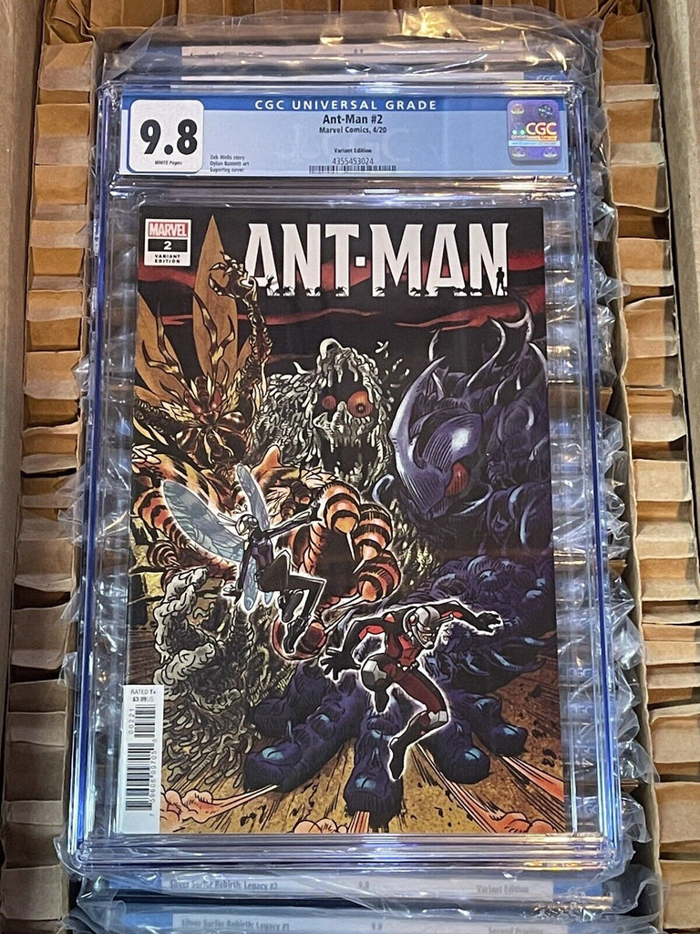 Ant-Man 2 Superlog 1:25 Variant CGC 9.8 Marvel Comics