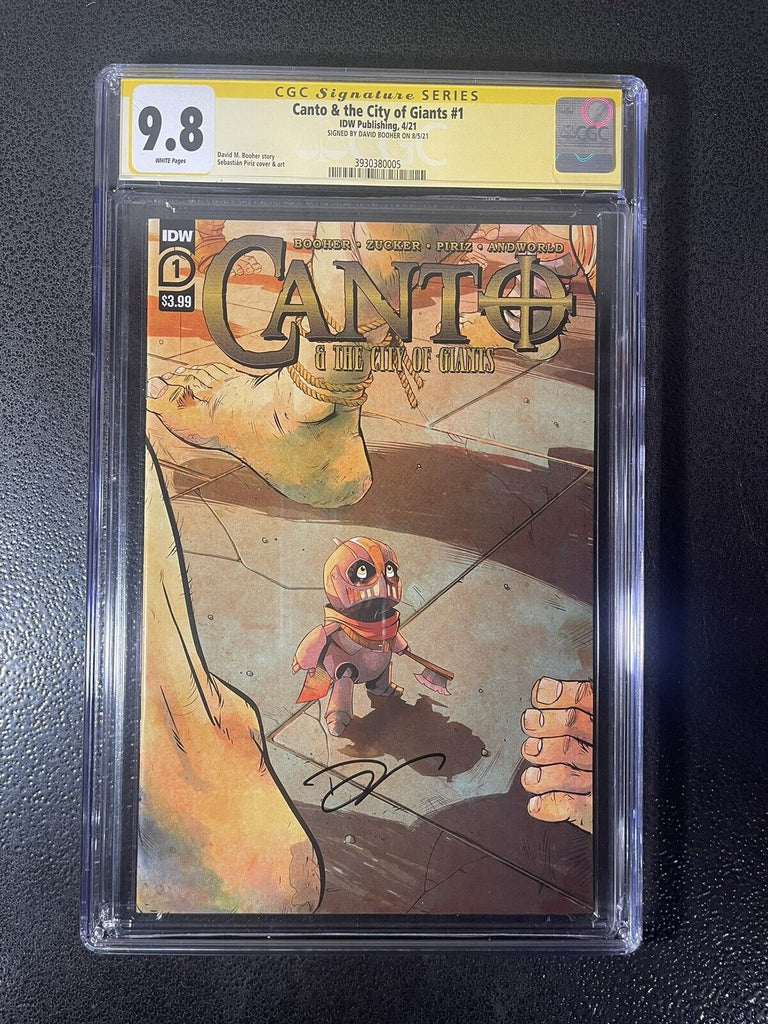 Canto & The City of Giants 1 Cover A CGC 9.8 SS