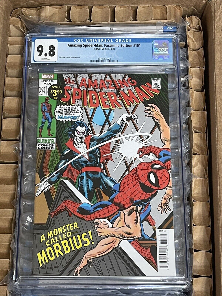 Amazing Spider-Man 101 Facsimile Edition CGC 9.8 Marvel Comics