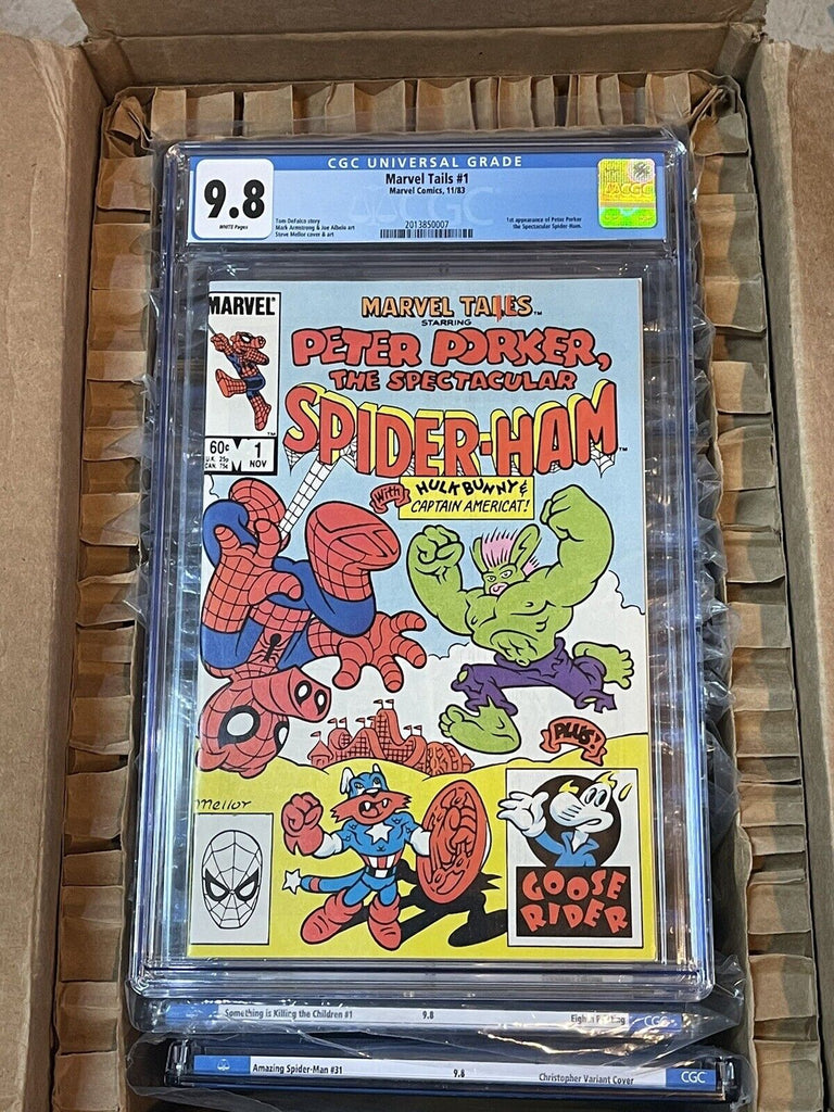 Marvel Tails 1 1983 CGC 9.8 Marvel Comics First Spider-Ham