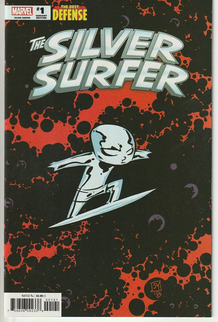 Silver Surfer the Best Defense 1 Young Variant CGC 9.8